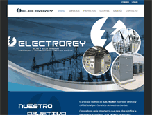 Tablet Screenshot of electroreymexico.com